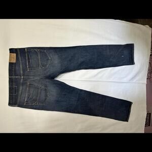 Stylish Men's Slim Fit Denim Jeans - Dark Wash